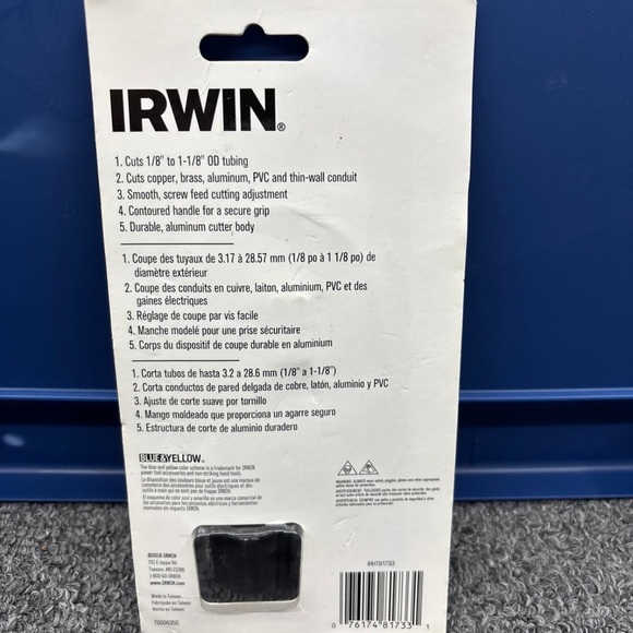 Blue Copper Tube Cutter - Picture 3 of 3